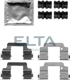 Elta Automotive EA8744 - Комплектуючі, колодки дискового гальма autozip.com.ua