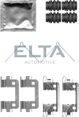 Elta Automotive EA8746 - Комплектуючі, колодки дискового гальма autozip.com.ua