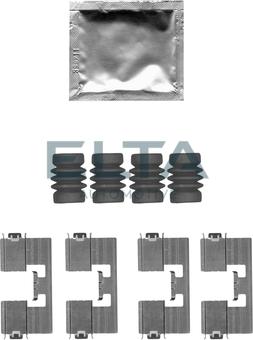 Elta Automotive EA8750 - Комплектуючі, колодки дискового гальма autozip.com.ua