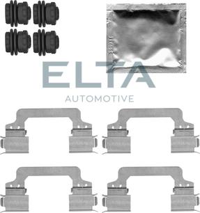 Elta Automotive EA8753 - Комплектуючі, колодки дискового гальма autozip.com.ua