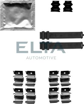 Elta Automotive EA8765 - Комплектуючі, колодки дискового гальма autozip.com.ua