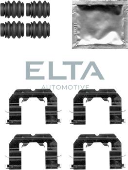 Elta Automotive EA8766 - Комплектуючі, колодки дискового гальма autozip.com.ua