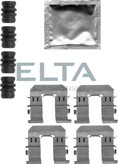 Elta Automotive EA8760 - Комплектуючі, колодки дискового гальма autozip.com.ua