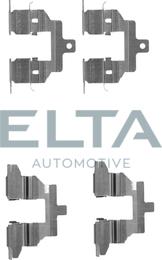 Elta Automotive EA8709 - Комплектуючі, колодки дискового гальма autozip.com.ua
