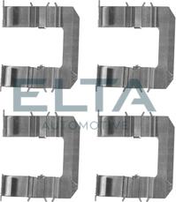 Elta Automotive EA8707 - Комплектуючі, колодки дискового гальма autozip.com.ua
