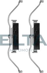 Elta Automotive EA8716 - Комплектуючі, колодки дискового гальма autozip.com.ua