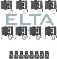 Elta Automotive EA8717 - Комплектуючі, колодки дискового гальма autozip.com.ua