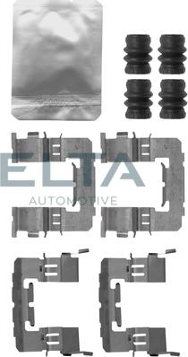 Elta Automotive EA8784 - Комплектуючі, колодки дискового гальма autozip.com.ua