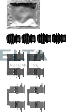 Elta Automotive EA8786 - Комплектуючі, колодки дискового гальма autozip.com.ua