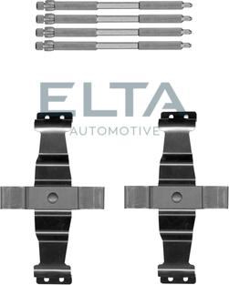 Elta Automotive EA8781 - Комплектуючі, колодки дискового гальма autozip.com.ua