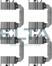 Elta Automotive EA8733 - Комплектуючі, колодки дискового гальма autozip.com.ua