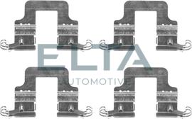 Elta Automotive EA8725 - Комплектуючі, колодки дискового гальма autozip.com.ua