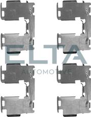 Elta Automotive EA8723 - Комплектуючі, колодки дискового гальма autozip.com.ua