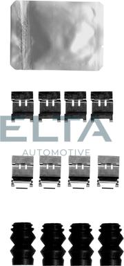 Elta Automotive EA8773 - Комплектуючі, колодки дискового гальма autozip.com.ua