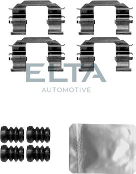 Elta Automotive EA8772 - Комплектуючі, колодки дискового гальма autozip.com.ua