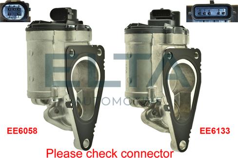 Elta Automotive EE6058 - Клапан повернення ОГ autozip.com.ua