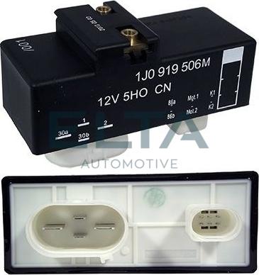 Elta Automotive EH1091 - Додатковий резистор, електромотор - вентилятор радіатора autozip.com.ua
