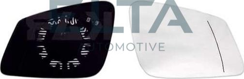 Elta Automotive EM3490 - Дзеркальне скло, зовнішнє дзеркало autozip.com.ua
