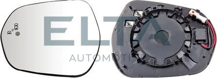 Elta Automotive EM3807 - Дзеркальне скло, зовнішнє дзеркало autozip.com.ua