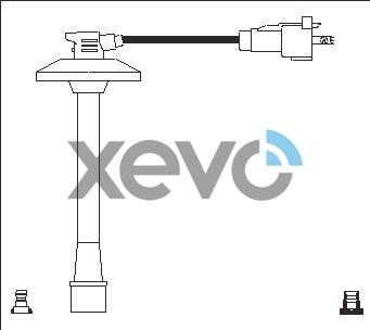 Elta Automotive XHT4064 - Комплект проводів запалювання autozip.com.ua