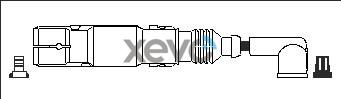 Elta Automotive XHT4015 - Комплект проводів запалювання autozip.com.ua