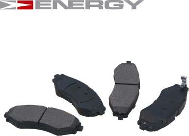 ENERGY S4510018/1 - Гальмівні колодки, дискові гальма autozip.com.ua