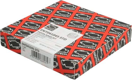 ENGITECH ENT041045 STD - Комплект поршневих кілець autozip.com.ua