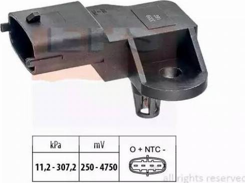 EPS 1993359 - Датчик, тиск вихлопних газів autozip.com.ua