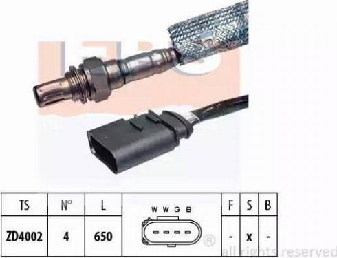 EPS 1.997.169 - Лямбда-зонд, датчик кисню autozip.com.ua