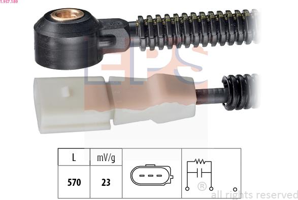 EPS 1.957.189 - Датчик детонації autozip.com.ua