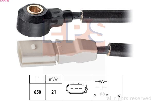 EPS 1.957.183 - Датчик детонації autozip.com.ua