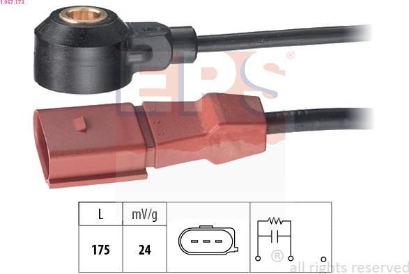 EPS 1.957.173 - Датчик детонації autozip.com.ua