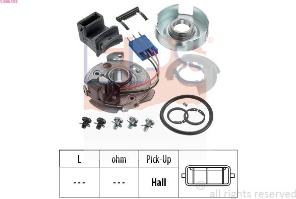 EPS 1.906.193 - Датчик, імпульс запалювання autozip.com.ua