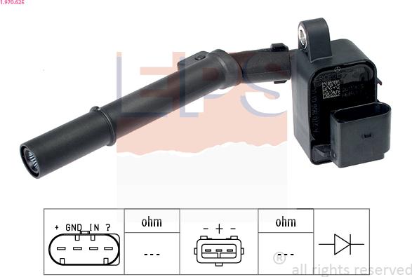 EPS 1.970.625 - Котушка запалювання autozip.com.ua