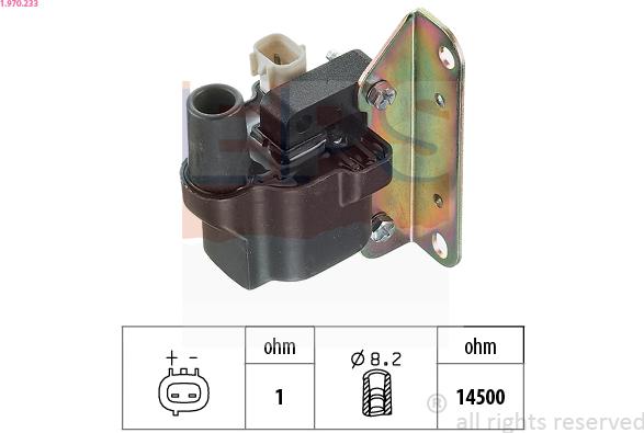 EPS 1.970.233 - Котушка запалювання autozip.com.ua