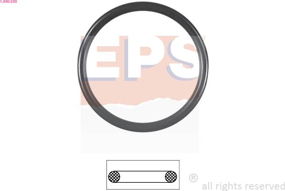 EPS 1.890.590 - Прокладка, термостат autozip.com.ua