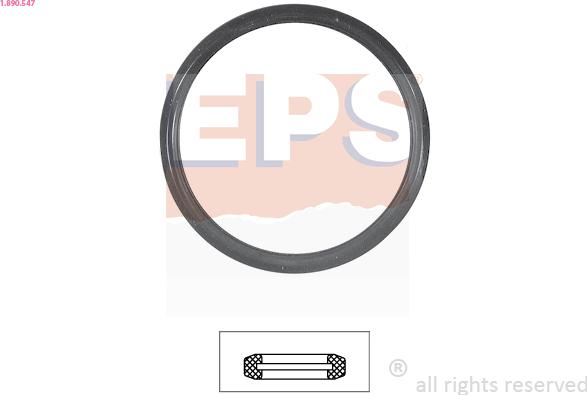EPS 1.890.547 - Прокладка, термостат autozip.com.ua