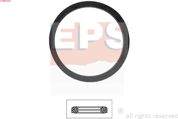 EPS 1.890.556 - Прокладка, термостат autozip.com.ua
