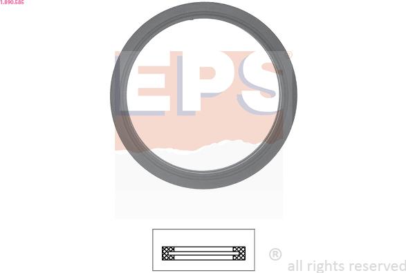 EPS 1.890.585 - Прокладка, термостат autozip.com.ua