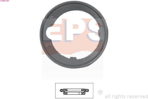 EPS 1.890.530 - Прокладка, термостат autozip.com.ua
