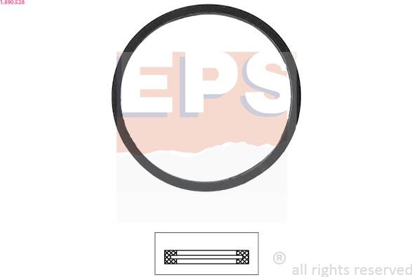 EPS 1.890.528 - Прокладка, термостат autozip.com.ua