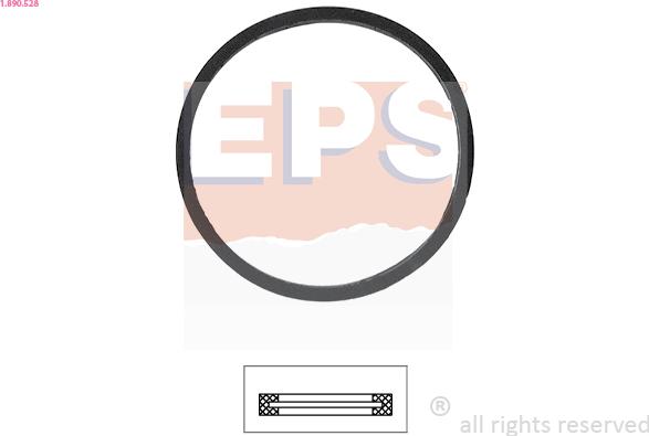 EPS 1.890.528 - Прокладка, термостат autozip.com.ua