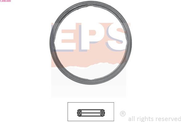 EPS 1.890.600 - Прокладка, термостат autozip.com.ua