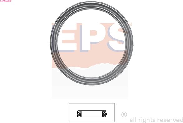 EPS 1.890.610 - Прокладка, термостат autozip.com.ua