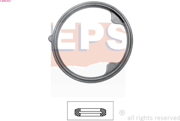 EPS 1.890.627 - Прокладка, термостат autozip.com.ua