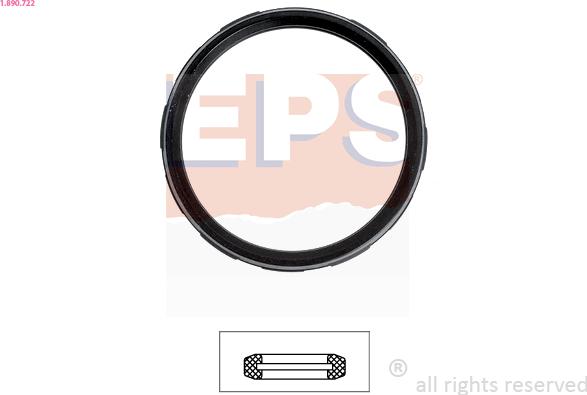 EPS 1.890.722 - Прокладка, термостат autozip.com.ua