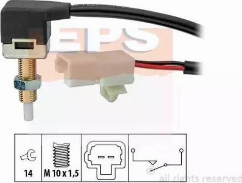 EPS 1.810.296 - Вимикач, привід гальма (механізм газорозподілу) autozip.com.ua