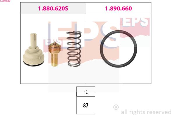 EPS 1.880.620 - Термостат VAG 1.6FSI 04- autozip.com.ua