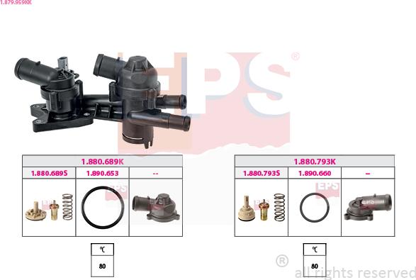 EPS 1.879.959KK - Термостат, охолоджуюча рідина autozip.com.ua