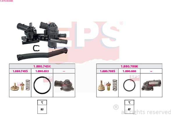 EPS 1.879.956KK - Термостат, охолоджуюча рідина autozip.com.ua